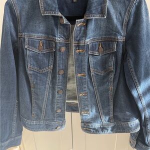 Talbots Dark Blue Denim Jacket